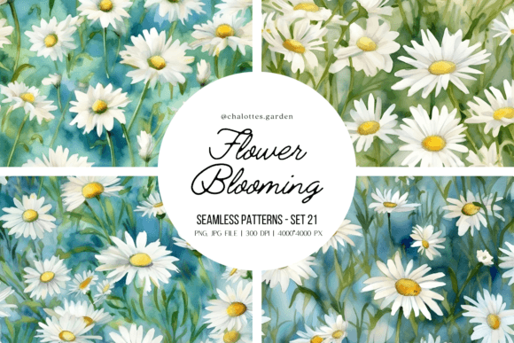 Discover the Beauty of Daisy Field Blooming Patterns for Creative Projects