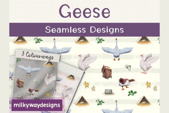 Geese Seamless Design Patterns