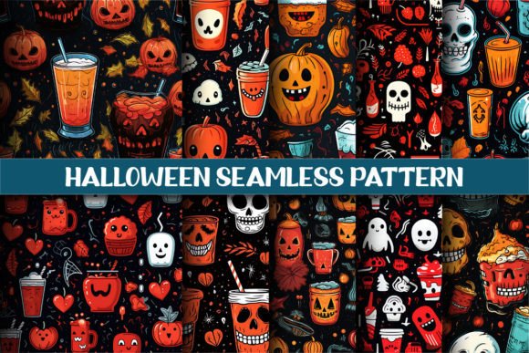 Halloween Seamless Patterns Design: A Creative Resource for Professionals and Enthusiasts