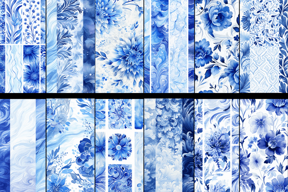 Ultramarine Patterns: A Versatile Design Resource for Creatives