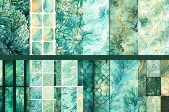 Verdigris Patterns: A Creative Resource for Design Enthusiasts